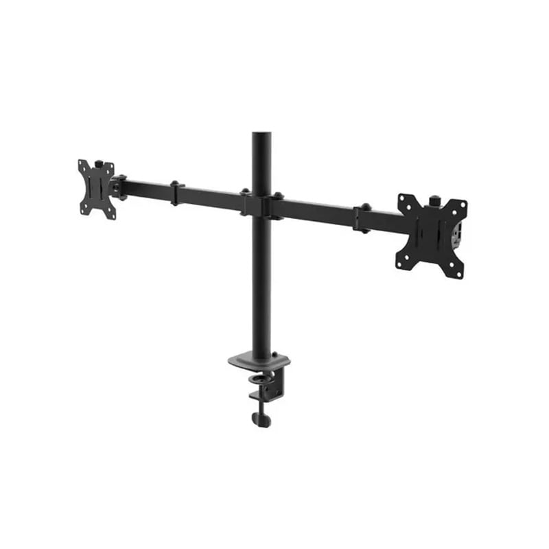 SOPORTE DOBLE MONITOR NETMAK 10"- 32" DOBLE BRAZO MOVIL ARTICULADOS