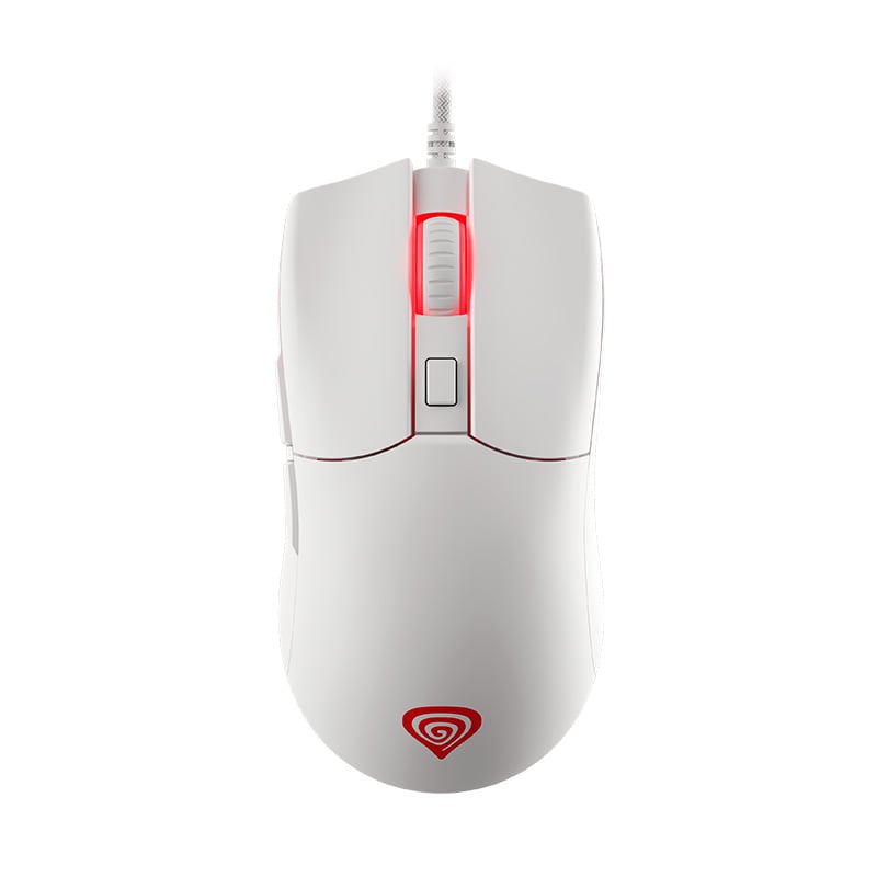 MOUSE GENESIS KRYPTON 750 ULTRA LIVIANO WHITE RGB