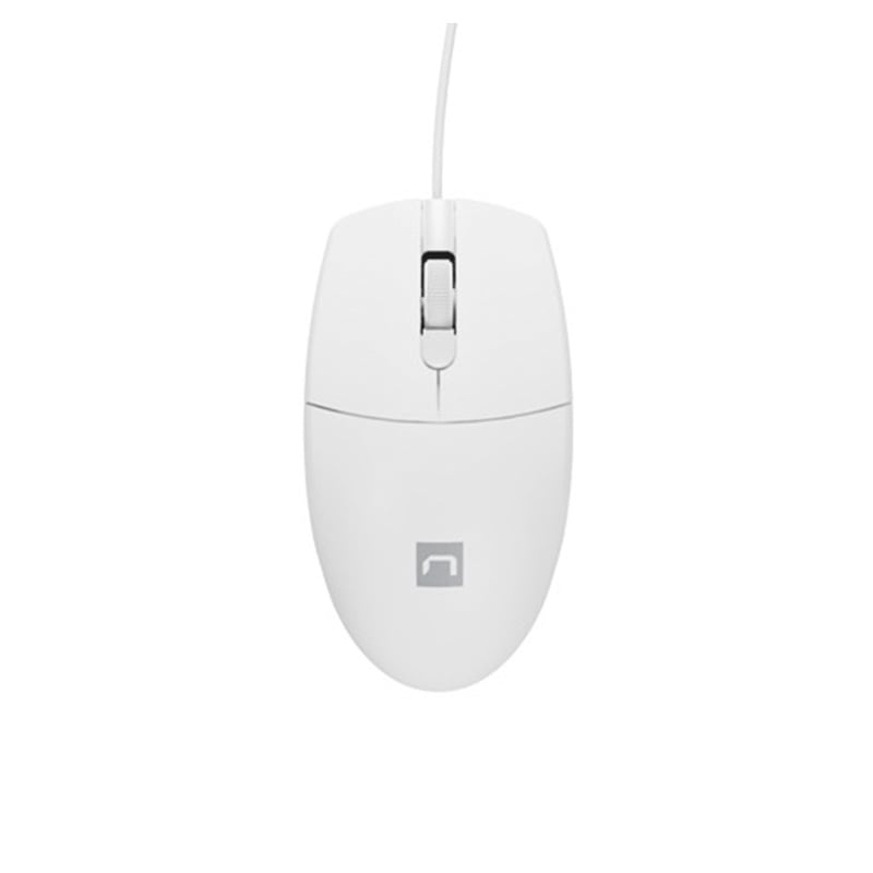 MOUSE NATEC OPTICO RUFF 2 1000 DPI WHITE