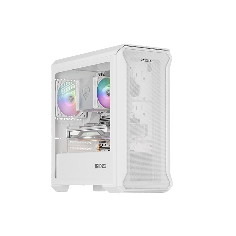 GABINETE GENESIS IRID 503 ARGB LITE - WHITE