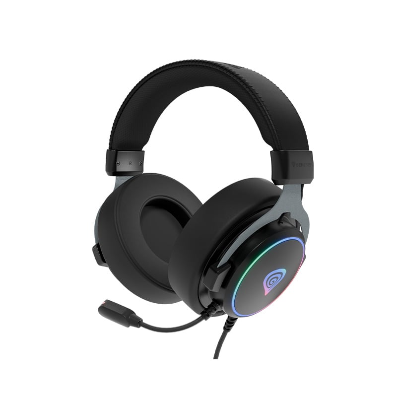 AURICULAR GENESIS NEON 764 7.1 RGB BLACK