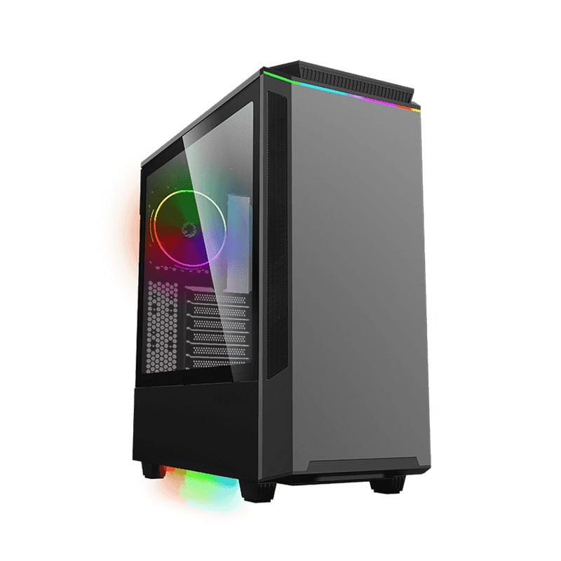 GABINETE GAMEMAX PALADIN T801 BLACK X1 FAN - ARGB