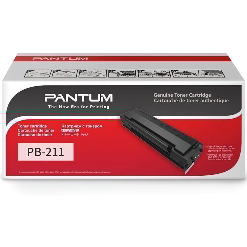 TONER ORIGINAL PB211 PARA PANTUM P2500W -P2200W - M6550NW - ESTIMADO 1.600 COPIAS