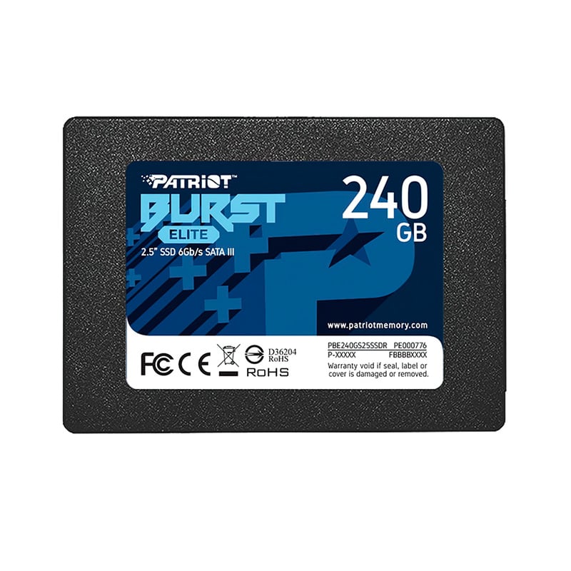 DISCO SOLIDO SSD 240GB PATRIOT BURST ELITE SATA III