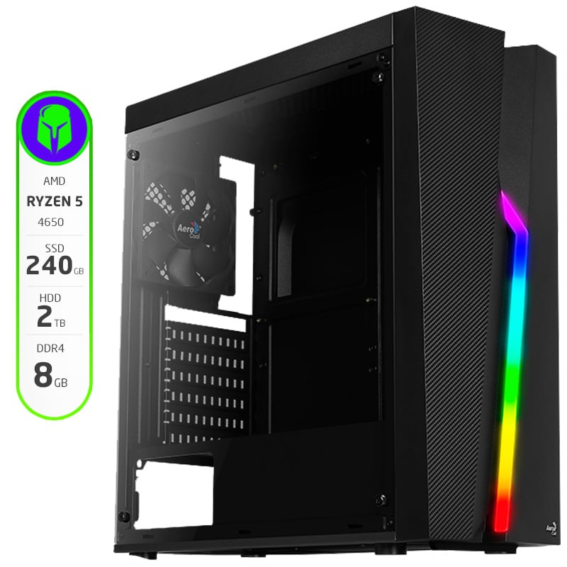 PC ARMADA AMD RYZEN 5 4650G PRO - 8 GB - 240 GB SSD - 1 TB HDD