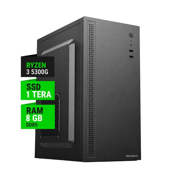 Pc Hogar Ryzen 3 5300g 8gb Ssd 1tb
