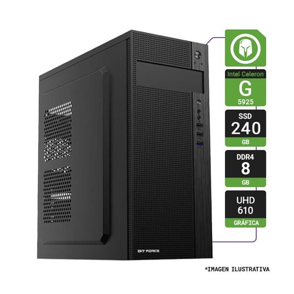 Pc Intel Celeron G5925 8 Gb Ram Ssd 240 Gb