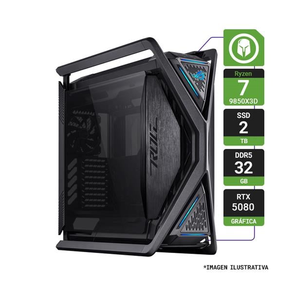 Pc Gamer Ryzen 7 9850x3d 64gb Ram 2tb Nvme Rtx 5080 16gb Water 360mm