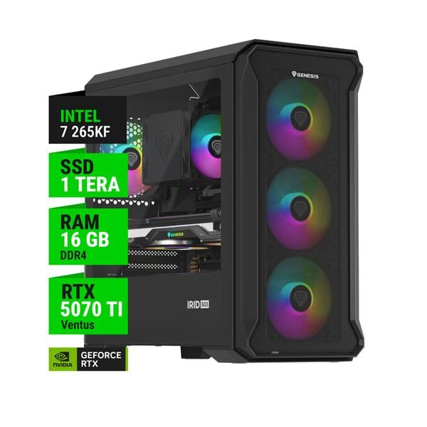 Pc Gamer Ultra 7 265kf 32gb Ram Ssd 1tb Rtx 5070 Ti 16gb