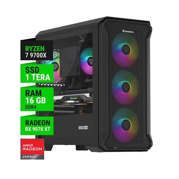 Pc Gamer R7-9700x 32gb Ram Ssd 1tb Rx 9070 Xt 16gb