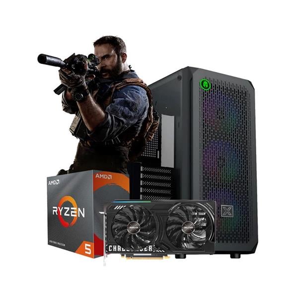 Pc Armada Amd Ryzen 5 5500 Intel Arc B570 16gb 512gb