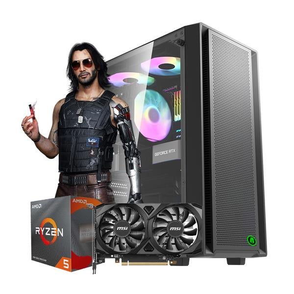 Pc Armada Amd Ryzen 5 3500x Rtx 3050 6gb 16gb 512gb