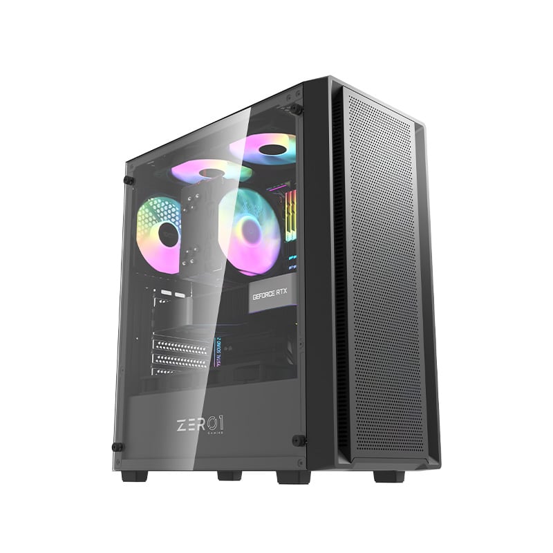 GABINETE GAMER ZER01 GAMING POLLUX PRO 6 FAN ARGB