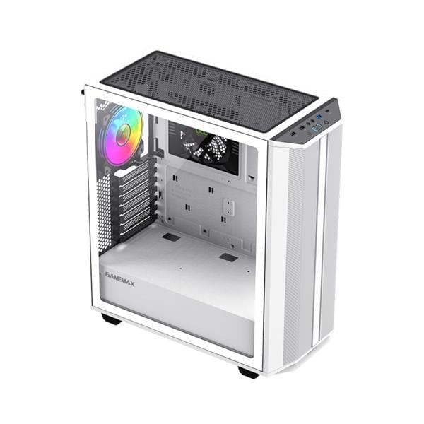 Gabinete Gamemax Precision 2 White X1 Fan Argb E-Atx
