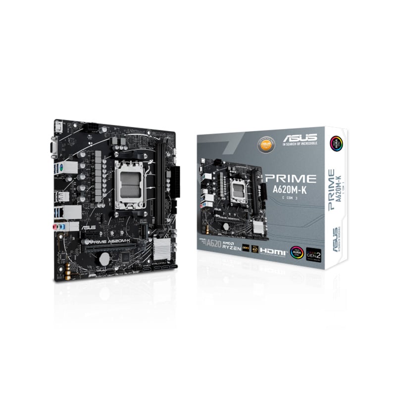 MOTHERBOARD ASUS PRIME A620M-K CSM DDR5 AM5