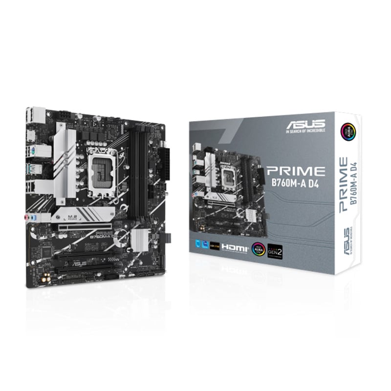 MOTHERBOARD ASUS PRIME B760M-A DDR4 S1700
