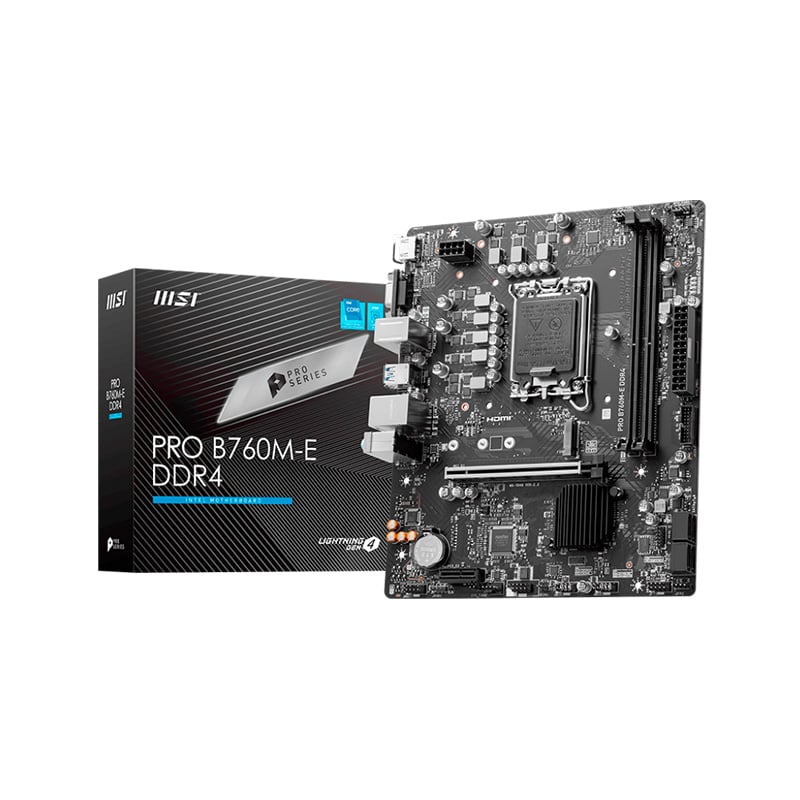 MOTHERBOARD MSI B760M-E PRO DDR4 1700
