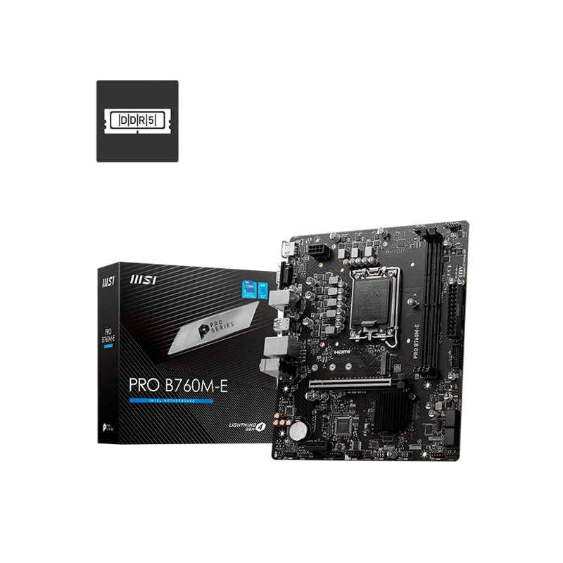 MOTHERBOARD MSI B760M-E PRO DDR5 1700