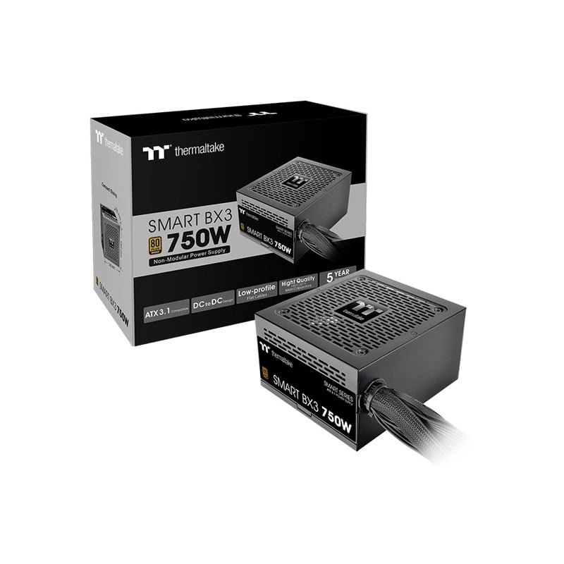 FUENTE 750W THERMALTAKE SMART BX3 80 PLUS BRONZE
