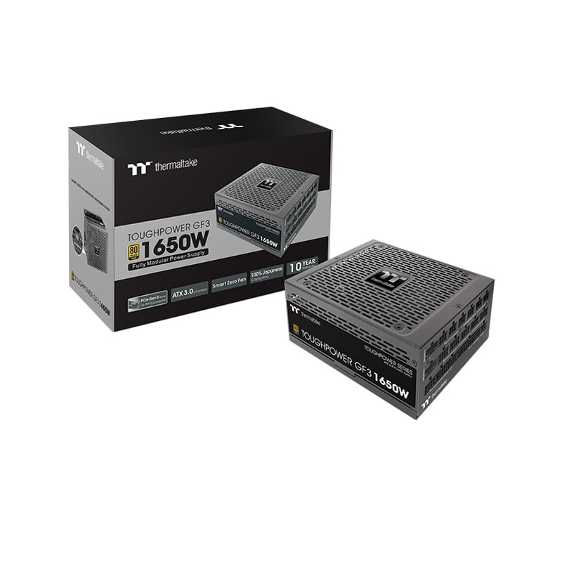 FUENTE 1650W THERMALTAKE TOUGHPOWER GF3 80 PLUS GOLD MODULAR PCIE 5.0