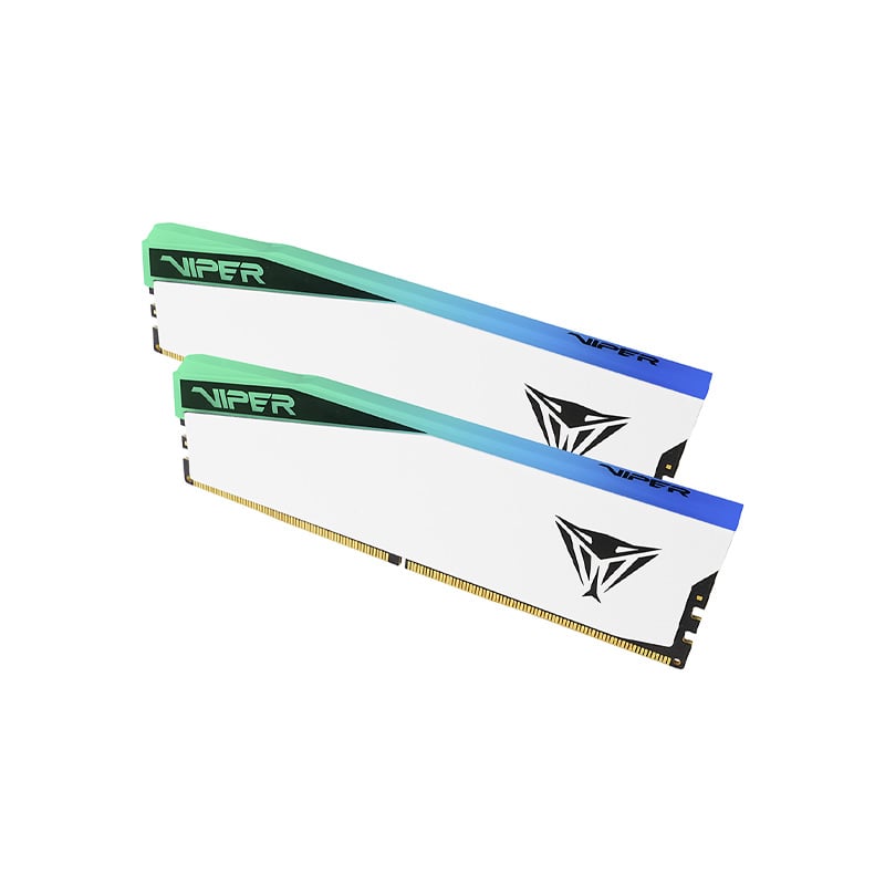 MEMORIA RAM PATRIOT VIPER ELITE 5 WHITE 48GB (2X24GB) RGB 6000 MHZ DDR5 CL30