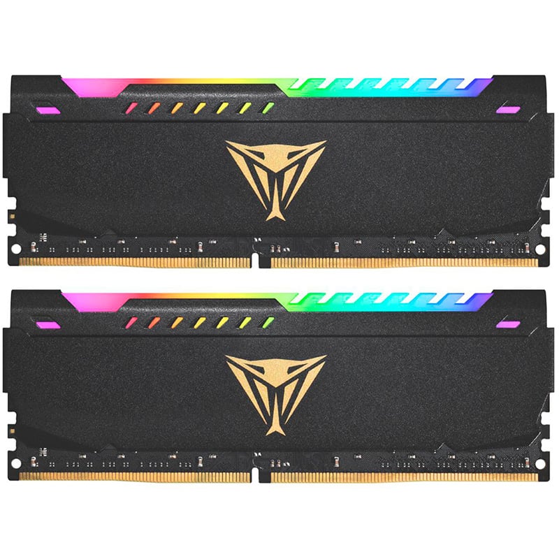 MEMORIA RAM PATRIOT VIPER STEEL SERIES RGB 16GB (2X8GB) 3600 MHZ DDR4