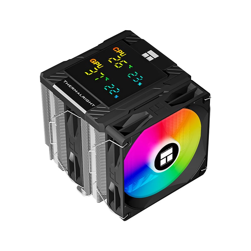 CPU COOLER THERMALRIGHT PEERLESS ASSASSIN 120MM DIGITAL ARGB - BLACK