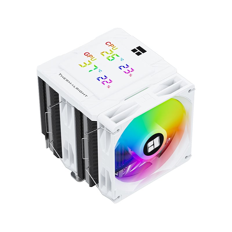 CPU COOLER THERMALRIGHT PEERLESS ASSASSIN 120MM DIGITAL ARGB - WHITE