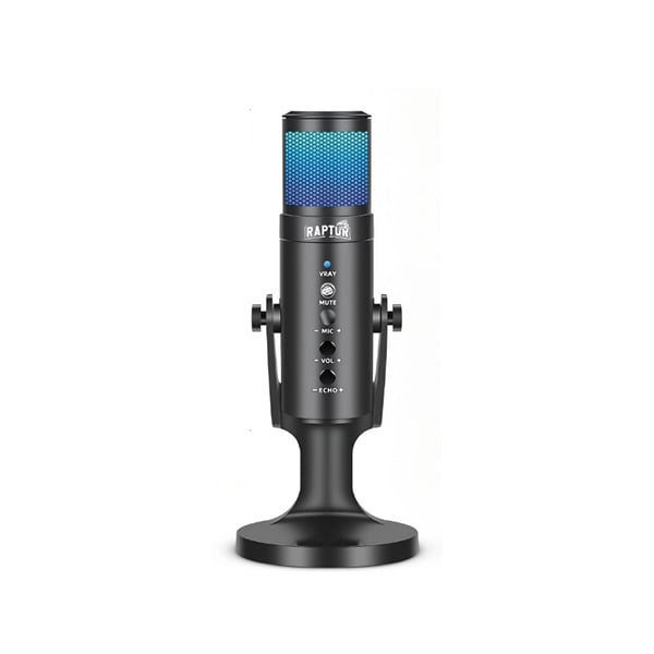 MICRÓFONO RAPTOR VOX PRO RGB USB P/ STREAMING