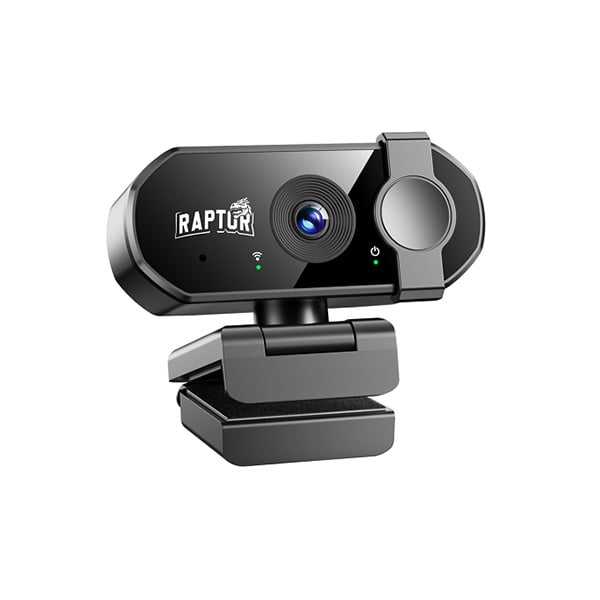 WEBCAM RAPTOR VISION 4K C/MICROFONO & C/TAPA