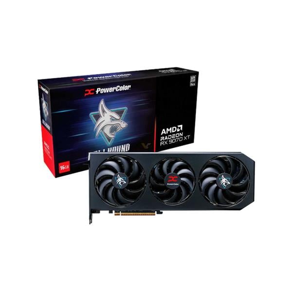 Placa de Video Amd Radeon Powercolor Hellhound Rx 9070 Xt 16gb Gddr6