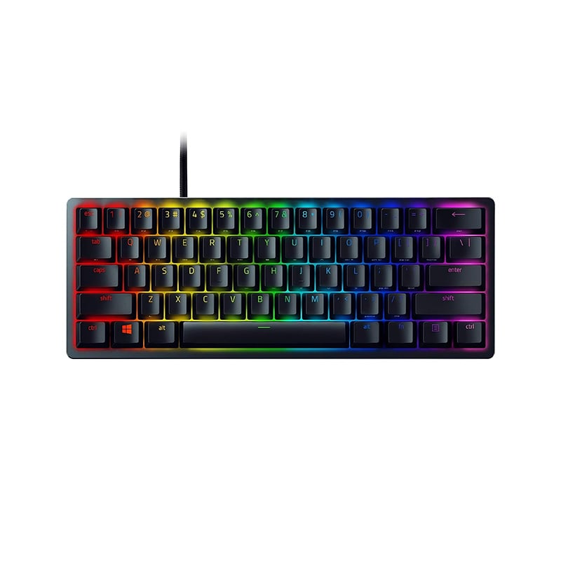 TECLADO RAZER HUNTSMAN MINI 60% - PURPLE SWITCH SPANISH LAYOUT