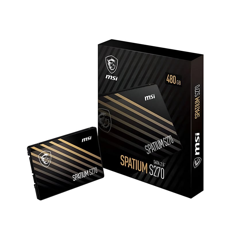 DISCO SOLIDO SSD 480GB MSI SPATIUM S270 SATA III