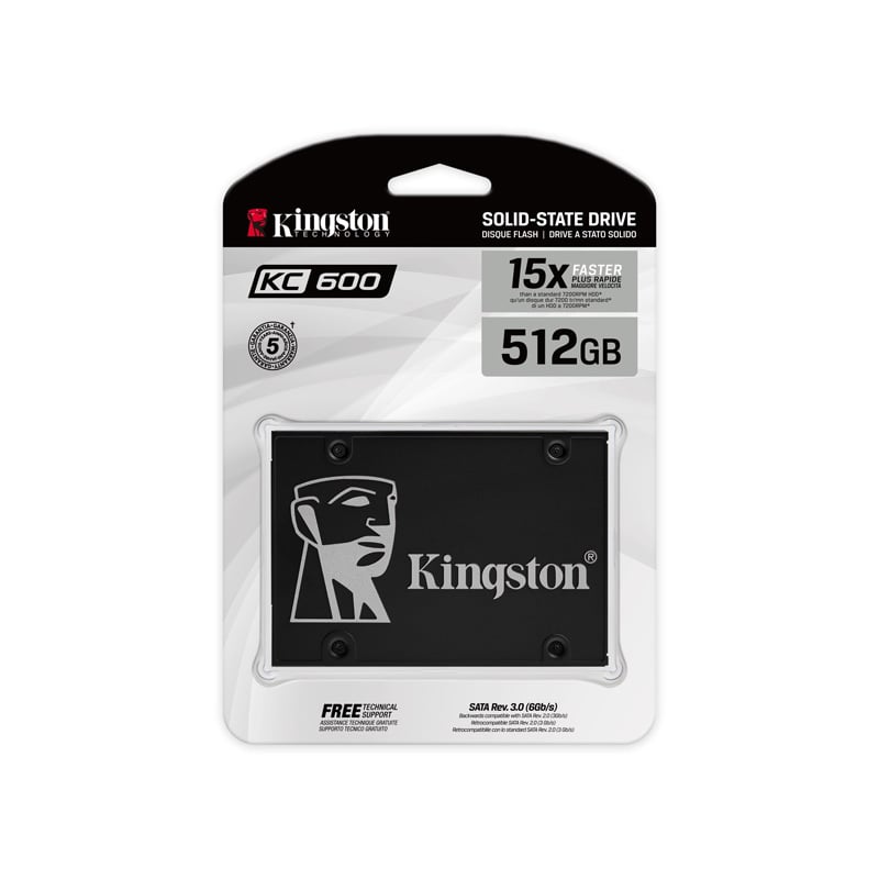 DISCO SOLIDO SSD 512GB KINGSTON SKC600 SATA III