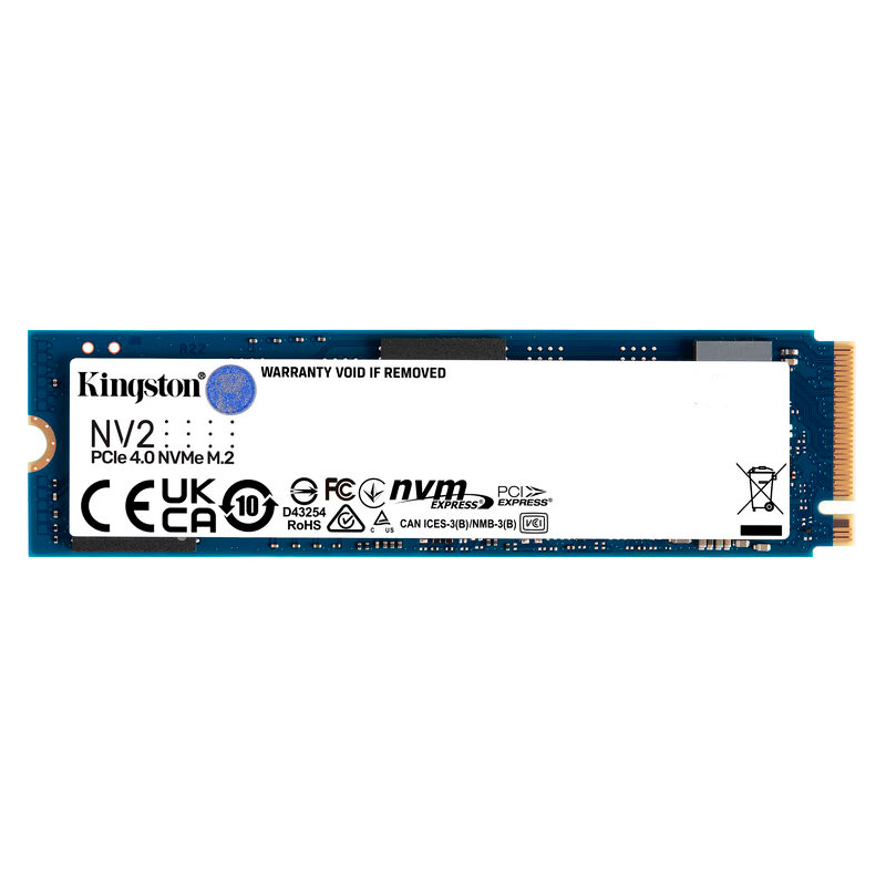 DISCO SOLIDO SSD 500GB KINGSTON NV2 M.2 NVME PCIE X4 4.0 (MAS QUE 480GB)