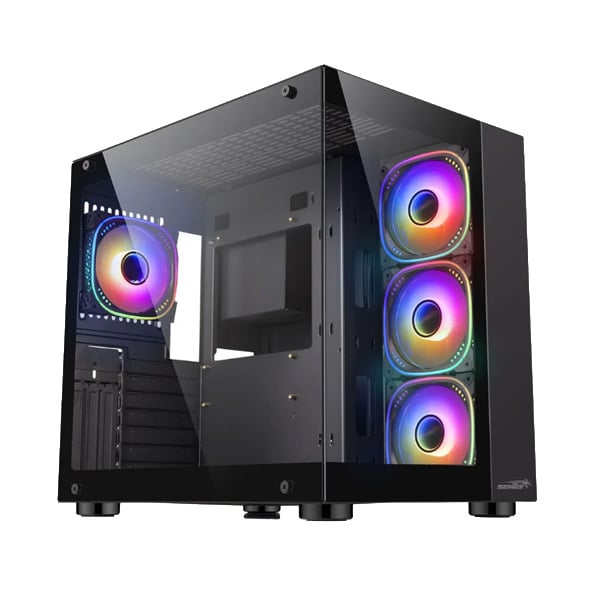 GABINETE SENTEY STRIKER BLACK FAN X4 ARGB - PWM
