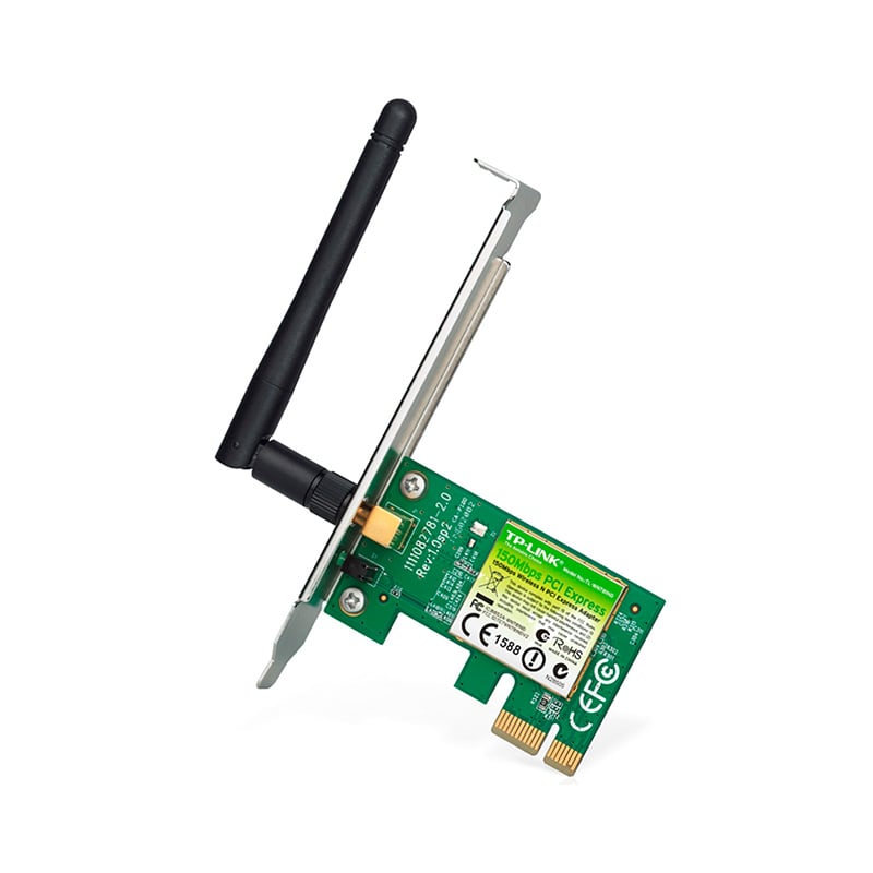 PLACA DE RED TP-LINK TL-WN781ND INALÁMBRICO PCI-E 2.4GHZ 150MBPS