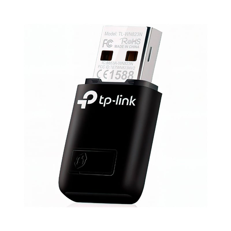 ADAPTADOR USB WIFI TP-LINK TL-WN823N MINI 2.4GHZ 300MBPS