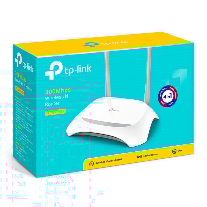ROUTER WIFI TP-LINK TL-WR840N 300MBPS 2.4GHZ