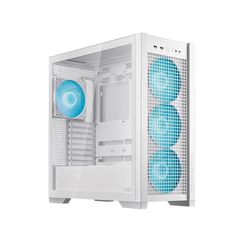 GABINETE ASUS TUF GAMING GT302 ARGB WHITE
