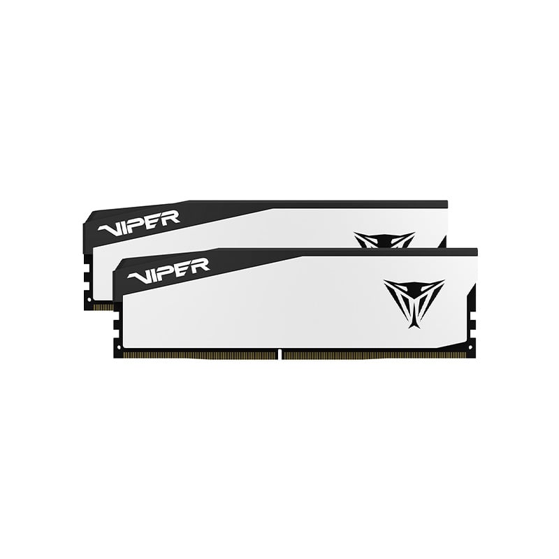 MEMORIA RAM PATRIOT VIPER ELITE 5 WHITE AND BLACK 32GB (2X16GB) 7000 MHZ DDR5 CL38
