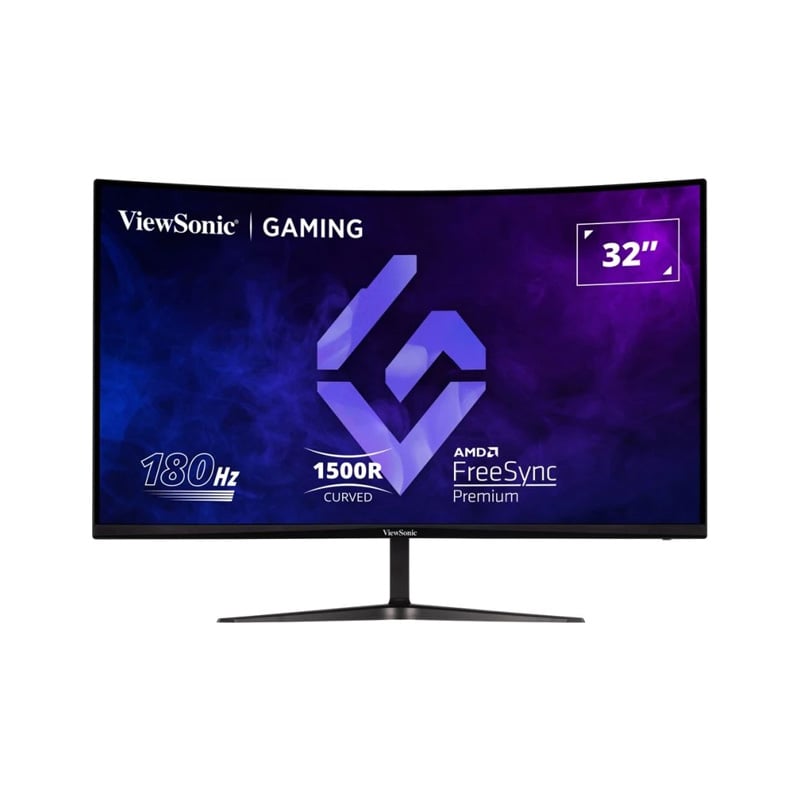 MONITOR GAMER LED CURVO 32" VIEWSONIC VX3218-PC-MHD FHD 180HZ 1MS FREESYNC PREMIUM