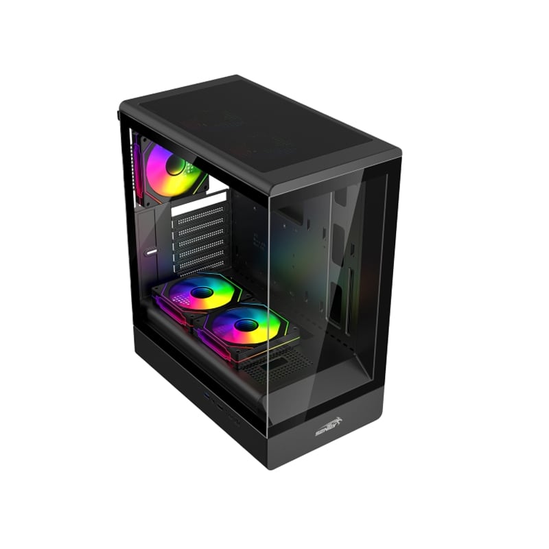 GABINETE SENTEY WALKER 240 - FAN X5 ARGB - BLACK