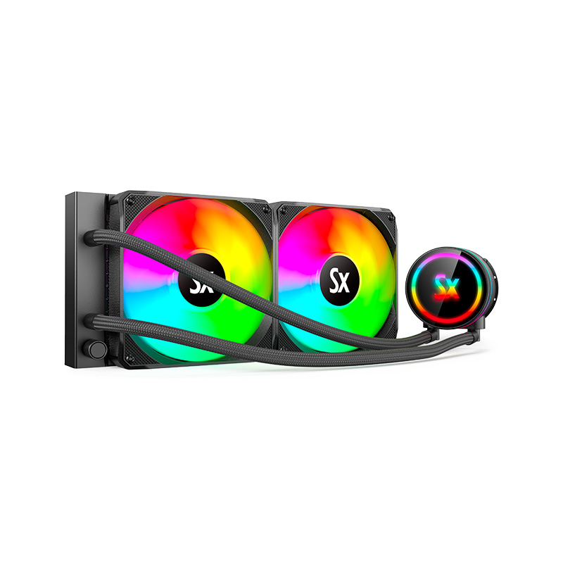 CPU WATER COOLER 240MM SOLARMAX WC-B240 BLACK ARGB