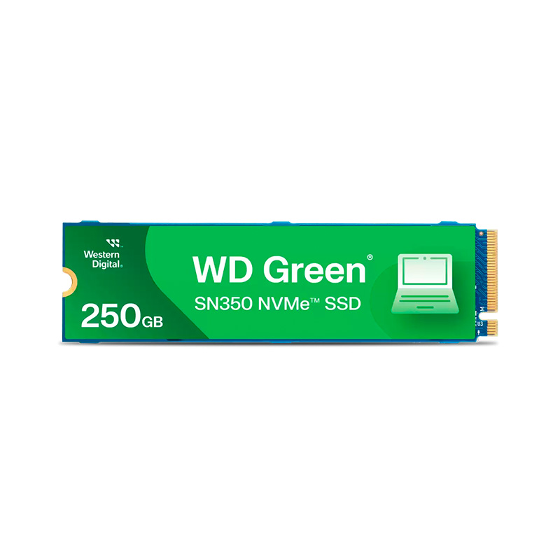 DISCO SOLIDO SSD 250GB WESTERN DIGITAL SN350 GREEN M.2 NVME PCIE X4 3.0