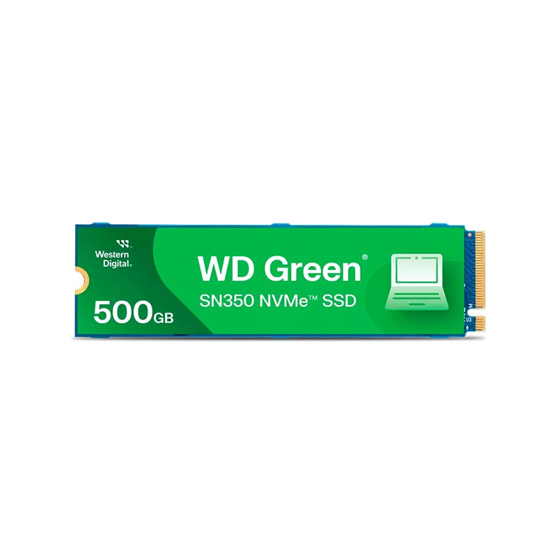 DISCO SOLIDO SSD 500GB WESTERN DIGITAL SN350 GREEN M.2 NVME G3 PCIE X4 3.0 2280
