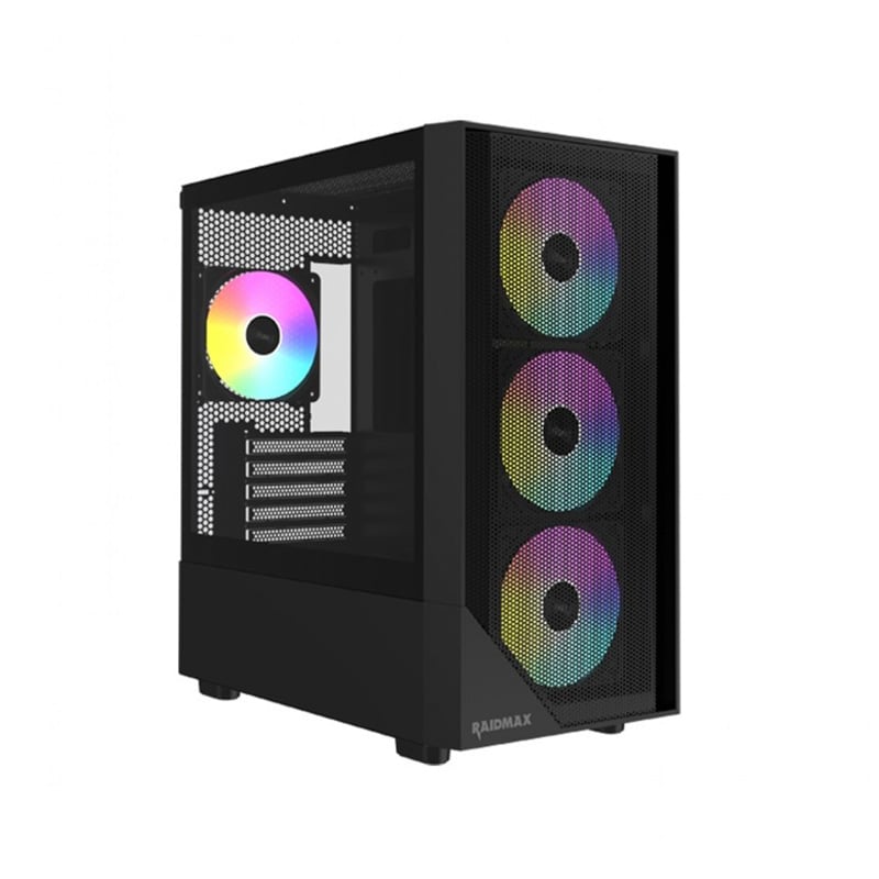 GABINETE GAMER RAIDMAX MESHIAN X609 BLACK