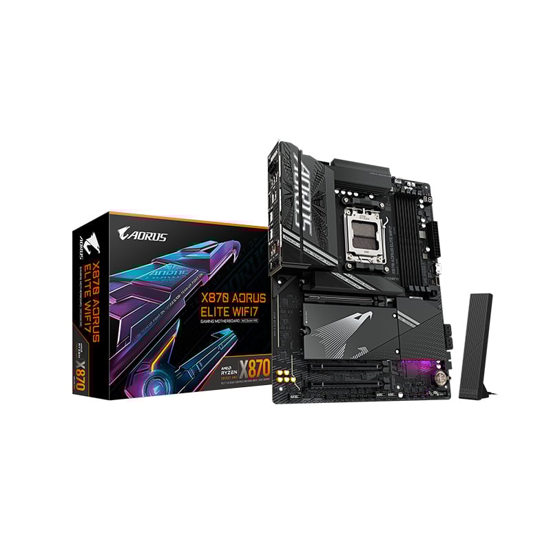 MOTHERBOARD GIGABYTE X870 AORUS ELITE WIFI7 AM5 DDR5