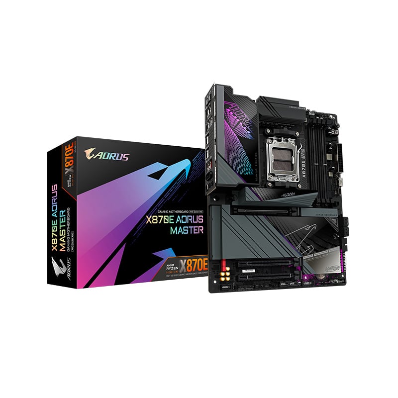 MOTHERBOARD GIGABYTE X870E AORUS MASTER AM5 DDR5
