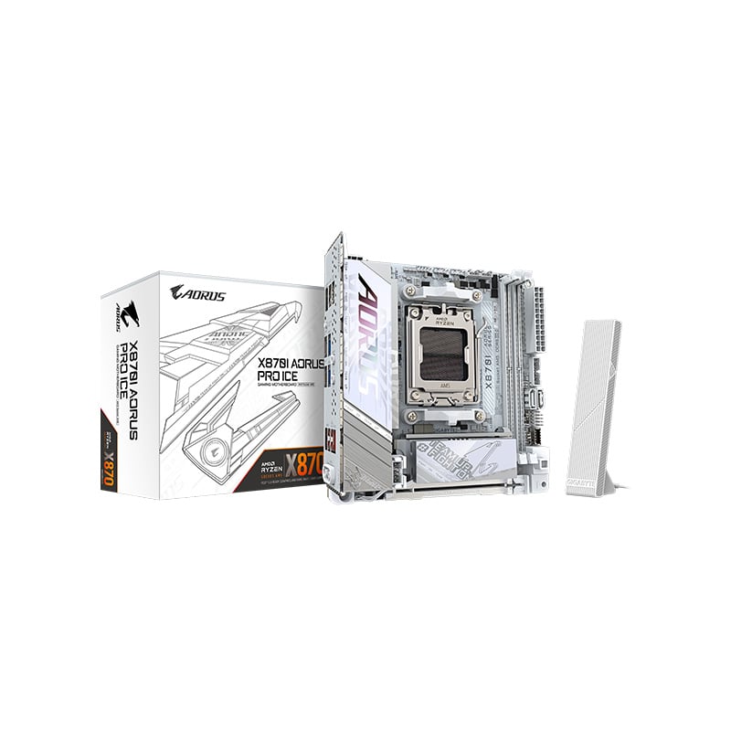MOTHERBOARD GIGABYTE X870I AORUS PRO ICE DDR5 AM5